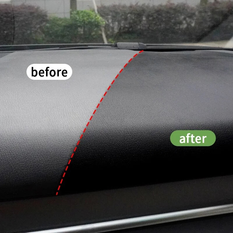 300ML Car Interior Plastic Restorer Liquid Leather Seat Spray Restoration Coat Wax Car Care Product Plastics Renovator HGKJ S3