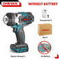 ONEVAN 2800N.M Brushless Cordless Electric Impact Wrench High Torque Screwdriver Drill Power Tool For Makita 18V Battery Pin