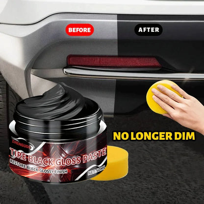 Car Interior Scratch Repair Cream Interior & Exterior Plastic Polishing Wax Black Interior and Dashboard Plastic Surface Repair