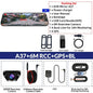 E-ACE 2K Car DVR WIFI GPS Stream Media Mirror Optional 1080P Car Video Camera Night Vision Loop Recording 24H Parking Black Box