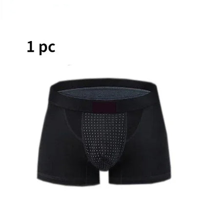 2026 Men Magnetic Therapy Boxer Briefs Breathable Comfortable Underwear with 22 Health Magnets for Blood Circulation L-6XL Size
