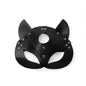 Gothic Leather Cat Mask Body Harness Set Women Erotic Bondage Lingerie BDSM Fetish Masquerade Cosplay Party Costume Accessories