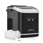LOEFME Portable Ice Maker 1.4L 12kg/24H Fast Ice Cube Machine Self Cleaning Countertop Ice Maker for Home Kitchen Office Camping RV Party Bar Automatic Ice Making Machine Low Noise Energy Saving Easy Operation Large Capacity