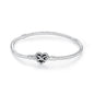 Original 925 Sterling Silver Bracelets Love Heart Moon Flower Butterfly Pave CZ Bracelets For Women DIY Jewelry Party Gift