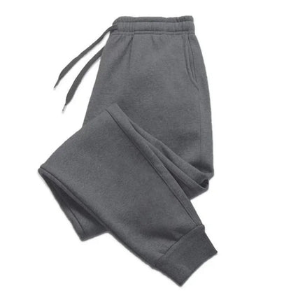 Men's Sweatpants S-3XL Sportswear Elastic WaistCasual Baggy Pants Black Grey Joggers Male Loose Trouser baggy pants sports pants