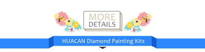 HUACAN Diamond Mosaic Novelties Ship Lighthouse Bird Animal Landscape Full Square Round Diamond Painting Kits Home Decoration