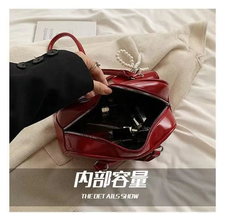 Fashionable Underarm Bow Bag for Women 2024 Korean Edition New Simple Leisure Pillow Bag Trendy Versatile Shoulder Bag