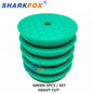Sharkfox Polishing Pads 3/5/6 Inch Germany Foam Buff Sponge Pads Auto Car Buffing Pad Set for DA/RO Polisher Buffer Tools