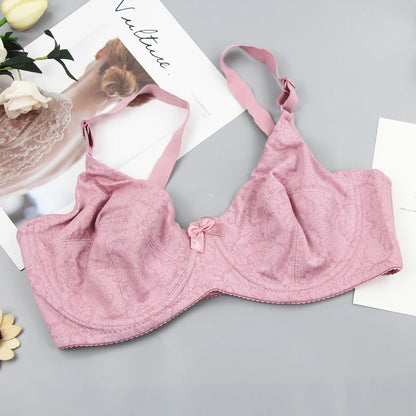 2024 New 36/80 38/85 40/90 42/95 44/100 46/105 48/110 DEF Cup Bras Ultrathin Kinit Underwear For Women Plus Size Lingerie
