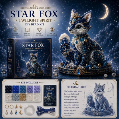 3D Design Animal Guardian Beading Kit Animal Shape Handmade DIY Beadwork Craft Kit Material Package with Colorful Beads