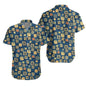 Hawaiian Flower Casual Shirt Men Vacation DailyTops Pattern 3D Coconut tree Print Casual Fashion Shirts Y2k Unisex Clothing