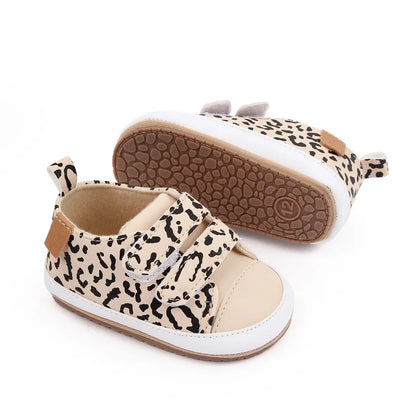 Baby Casual Sneaker Spring and Autumn Soft PU and TPR Sole Anti-slip High Quality Hot Selling 2023 New Fashion for Toddler 0-12M