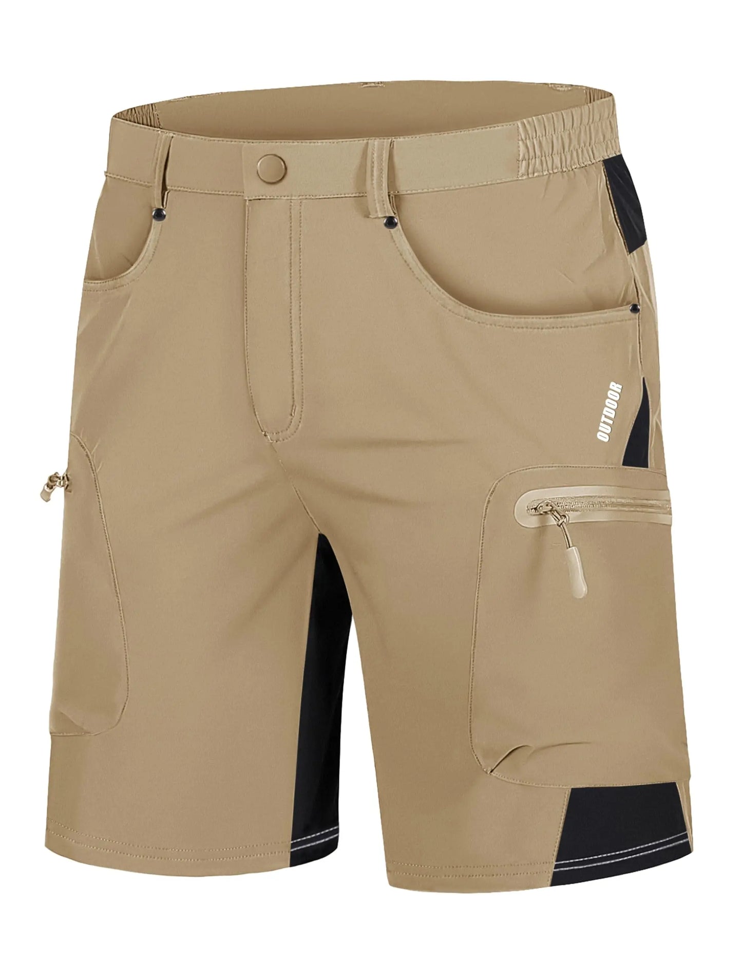 TACVASEN Men's Lightweight Shorts Outdoors Hiking Fishing Short Pants with Multiple Pockets Quick Dry Summer Work Cargo Shorts