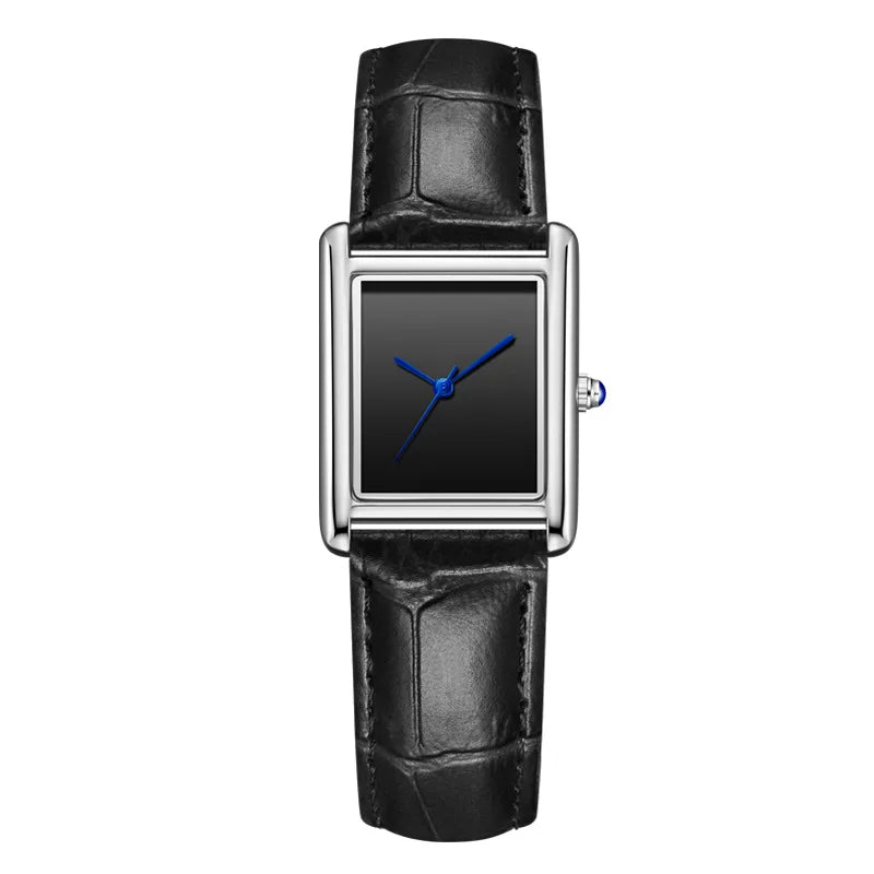 New Elegant Watches for Women and Men Fashion Leather Strap Waterproof Quartz Wristwatches Couple's Watches Gifts Drop Shipping