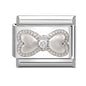 Zircon Pearl Heart Bow Candy Flower Butterfly Italian Charm Links Fit 9mm Stainless Steel Bracelet Personalized DIY Making Gifts