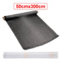 3K 200gsm Carbon Fiber Cloth 50cm/30cm wide Plain Carbon Fabric For Commercial Car Part Sport Equipment