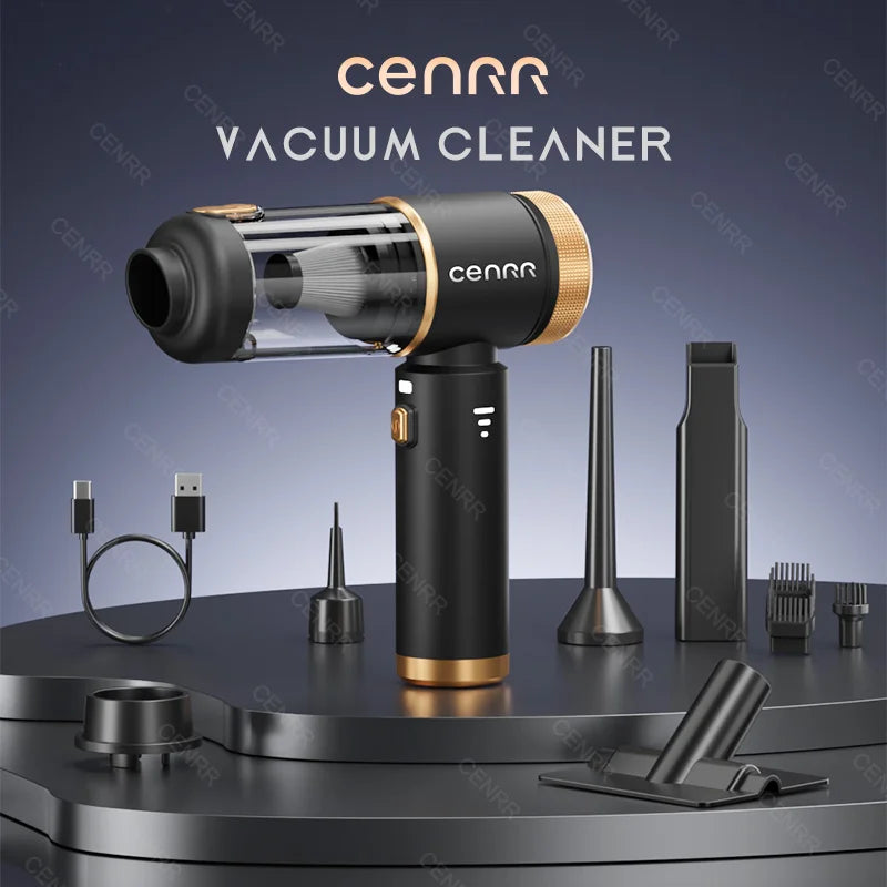 CENRR New Portable Car Vacuum Cleaner Mini 998000PA Cordless Powerful for Home Handheld Blower Car Cleaner Car Vacuum Cleaner