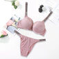 Victoria's Secret Women's Fashion Lingerie Set Sexy Breathable Soft Versatile Shapewear Sexy Lingerie Bra and Panty Set Push Up