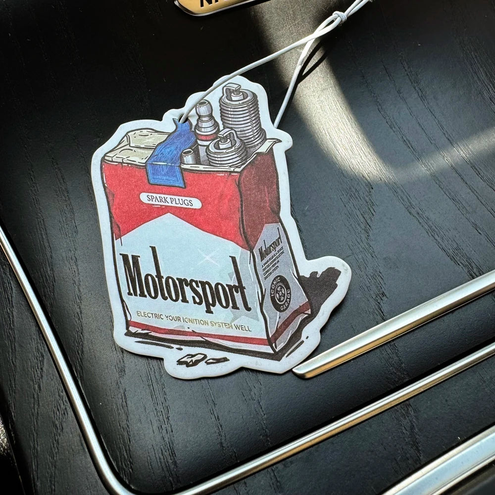 JDM Car Modification Culture Air Freshener Pendant Cool Girls Rear View Mirror Aromatherapy Pendant Car Decorations