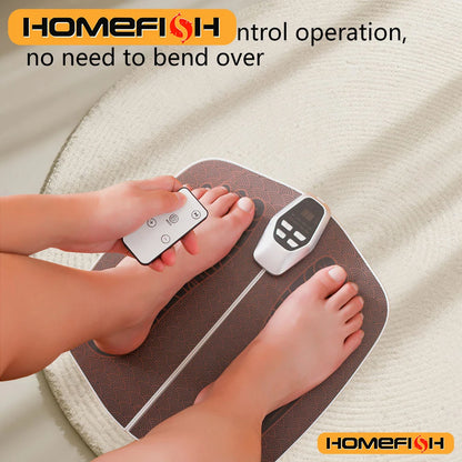 Foot Massage Mat with Microcurrent Electric Foot Relaxation Massager,  foot massage pad