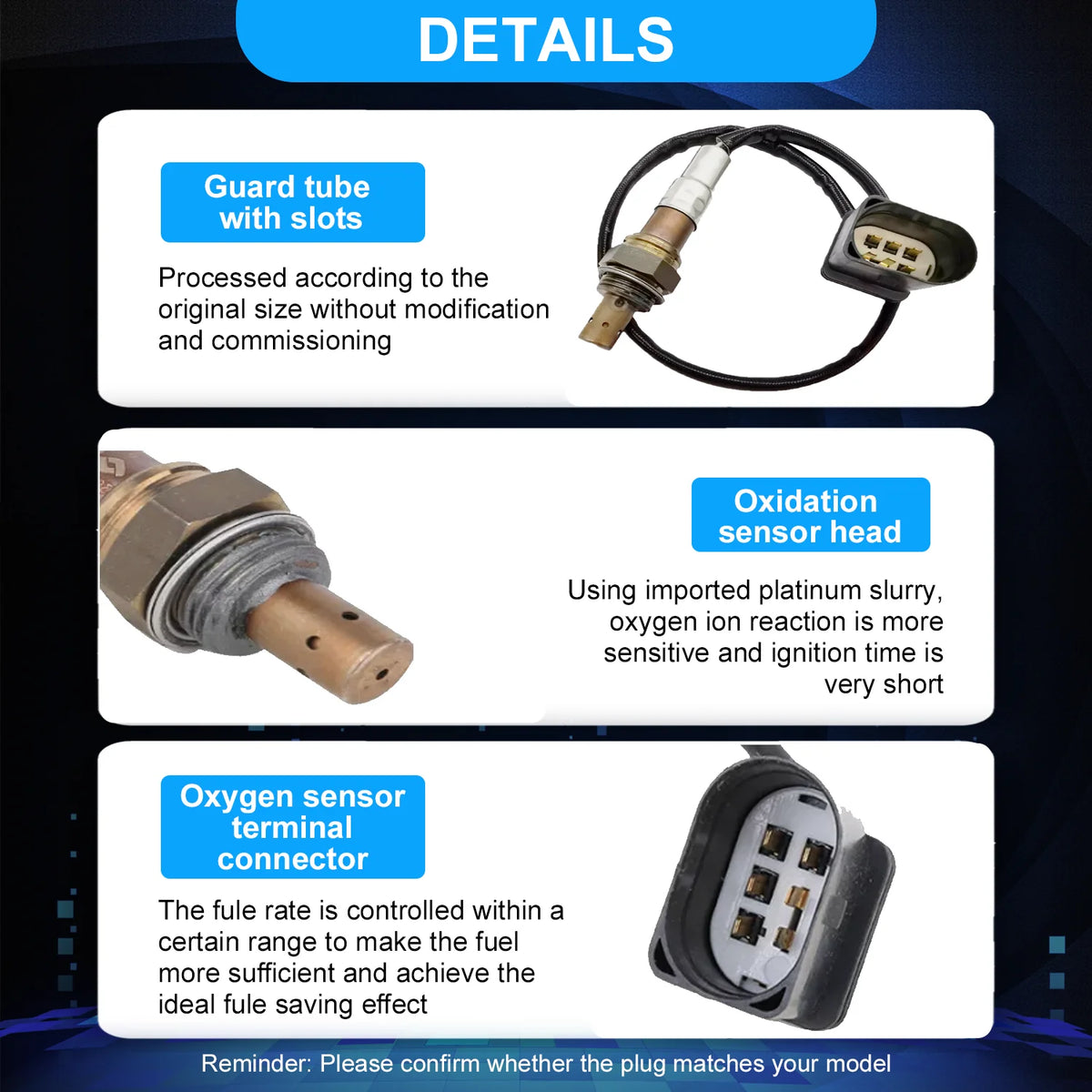 New Upstream Oxygen Sensor 39210-23900 234-5430 For Hyundai Elantra Kia Spectra Spectra5 2.0L 2003 2004 2005 2006 2007 2008 2009