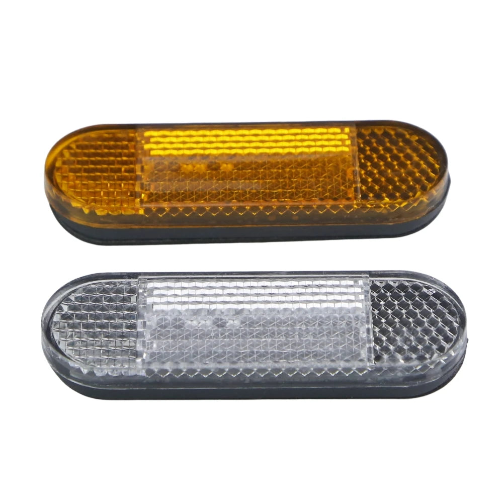Front Safety Reflector For Xiaomi 1s Pro Pro2 M365 Electric Scooter Night Warn Reflective Part