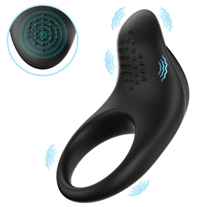 APP Control Vibrator Cock Ring for Men Delay Ejaculation Penis Ring Sex Toys Lock Penisring Cockring Adult Male Sex Supplies 18+