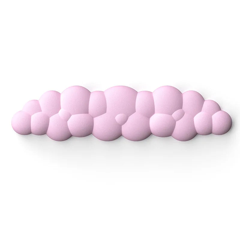 Mouse pad with wrist rest keyboard cloud anti-slip memory foam desktop office gamer mouse wrist rest