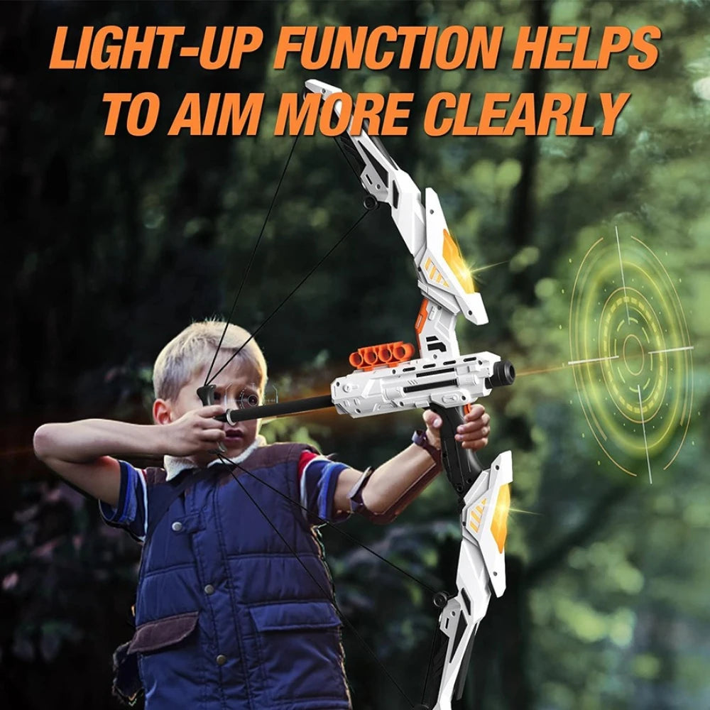 Softbow Archery Set Sports Wristband Target Equipment for Shooting Toy for Summer Outdoor Play Birthday Holiday Gift
