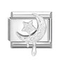 Y2K Butterfly Bow Knot Heart Star Moon Zircon Daisy Cross Italian Charm Links Fit 9mm Stainless Steel Bracelet DIY Making Gifts