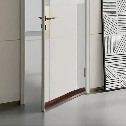 Door Sealing Strip Self-adhesive Door Bottom Gap Filling Sealing Strips Insect Proof Brush Strip Windproof Soundproof Door Tape