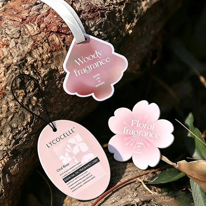 Custom Car Air Freshener Personalized Hanging Scented Paper Odor Eliminator Long Lasting Fragrance for Car Interior Decor Gift