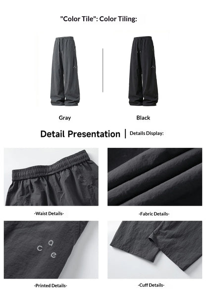 TFETTERS 2026 Spring New Arrival Outdoor Cargo Pants Man Water Repellent Windproof Oversized Curved Blade Techwear Trousers Men