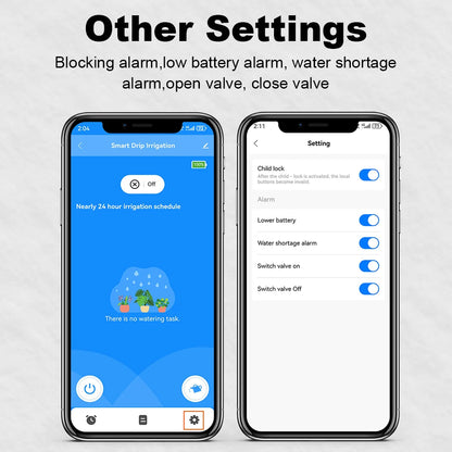WiFi Smart Life Automatic Drip Irrigation System Kit Garden Irrigation Controller Plant Phone APP Control Watering Timer Device