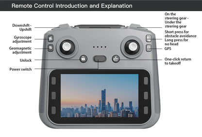 L900 Plus GPS Drone 4K Professional 5G HD Dual Camera Photography Brushless Foldable Quadcopter With Large Screen RC Drones Toys
