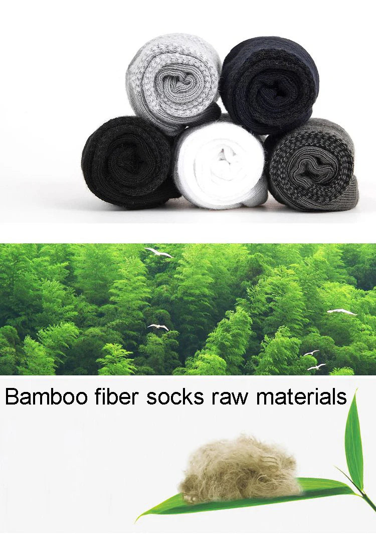 10Pairs Bamboo Socks Thin Summer Men's Invisible Socks Absorbent Deodorant Harajuku Bamboo Fiber Mesh Short Sock Black Plus Size