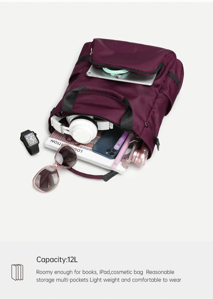 Tigernu New 3 In1 Tote Bag With Zipper For Women Casual School Backpacks Fashion Female Shoulder Bag Light Weight Girls Handbags