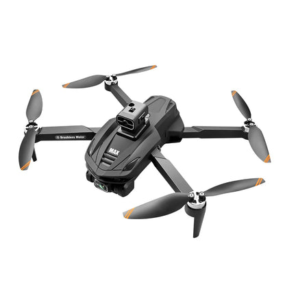 V168 MAX GPS Drone Professional 4K Dual Camera Brushless Obstacle Avoidance Security Drones with Large Screen Control Quadcopter