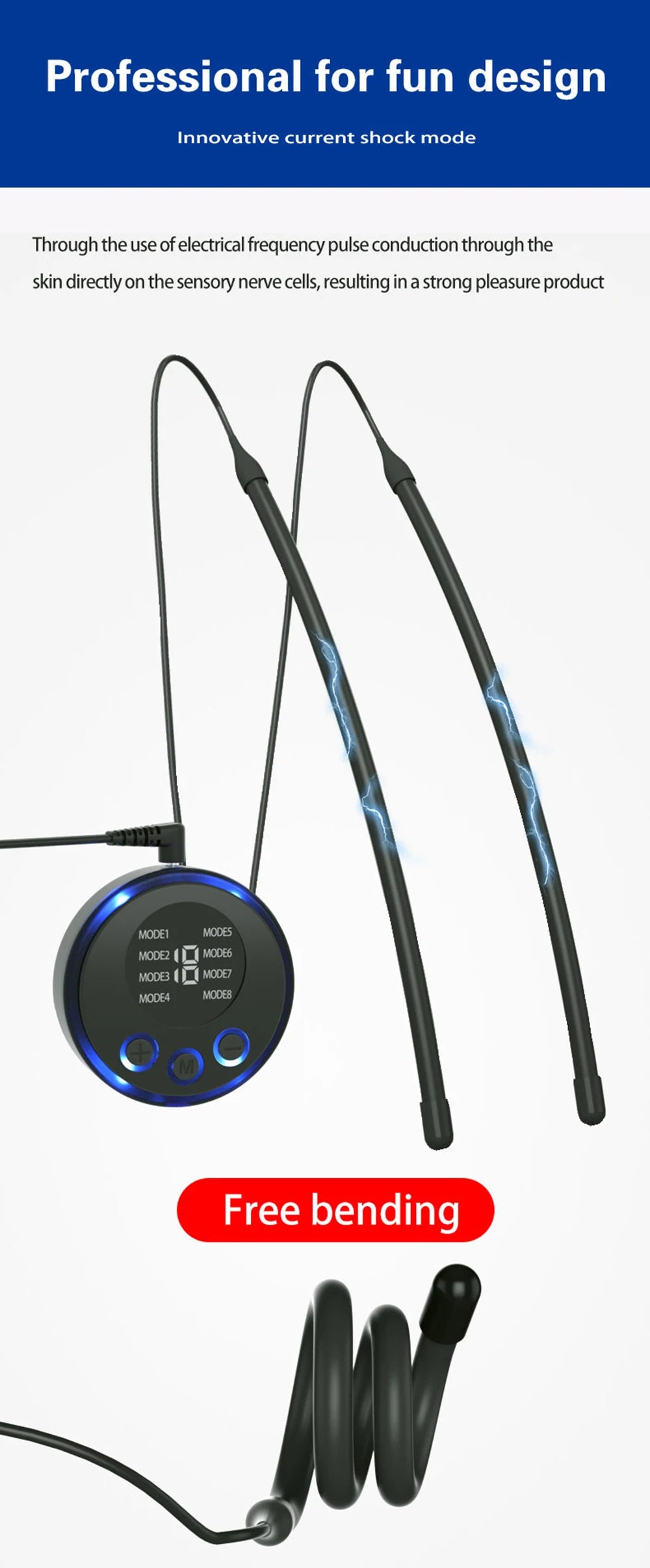 Electric Shock Metal Penis Ring Electric Penis Enlarger Massage Cock Ring Medical Themed Toys Stimulate Adult Sex Toys For Men