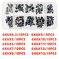 10 Models =100Pcs 6*6 Light Micro Touch Switch Set Push Button Switch Kit Height: 6*6*4.3MM~13MM  DIP SMD 2P/4P 6x6 Keys Tact