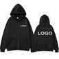 Customized Printed Zipper Hoodies Men Fashion Long Sleeve Zipper Up Sweatshirts Women Casual Personality Hoody Pullover Sudadera