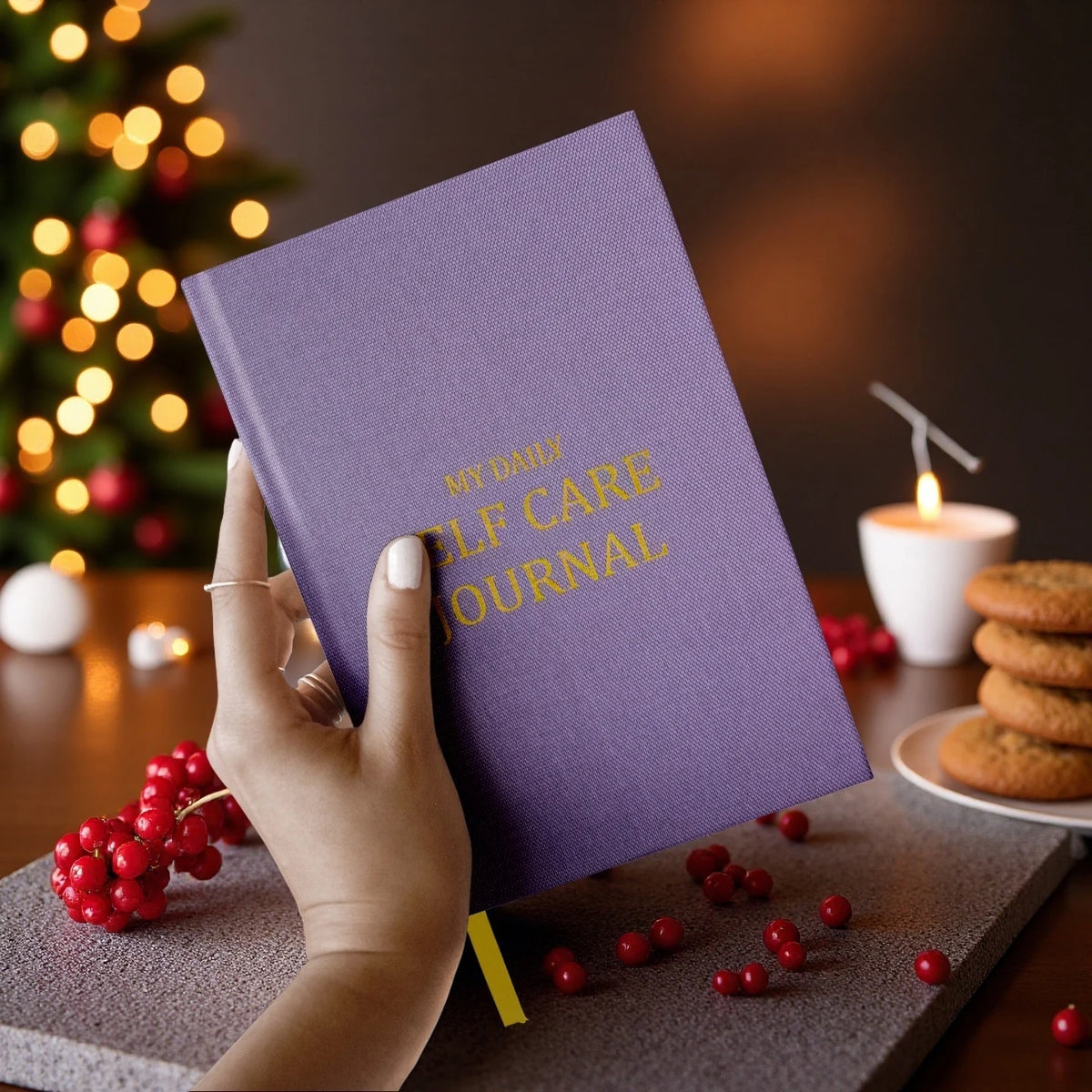 Mindfulness Journal for Mental Wellness - Daily Self Care Routine Tracker with Mood Logs, Positive Habits, Gratitude Prompts