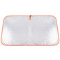 New Car Windshield Sun Shade Cover Front Window Sun Visor Protection Foldable Car Curtains for Summer Cooling UV Refletive