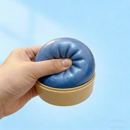 Blind Box Colorful Simulated Dumpling Squishy Relaxing Relieve Anxiety Antistress Enhance Happiness Rebound Squeeze Reliever Toy