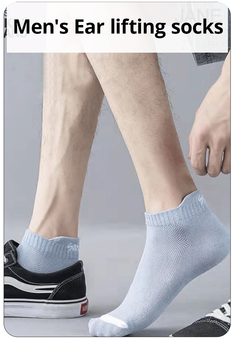 5 Pairs Bright Color Ankle No Show Socks Men Breathable Street Fashion Sport Deodorant Invisible Travel Running Socks