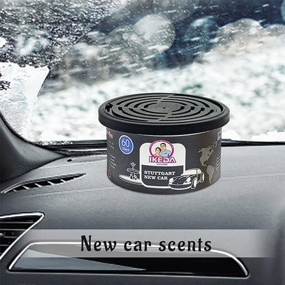 Car Air Freshener: 12 Kinds Scent | Organic Cans | Odor Eliminator Essential | Long-Lasting | Strong Fragrance | For Home