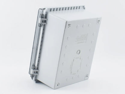 IP67 Waterproof Gray/Transparent Cover Enclosure Juction Box ABS Plastic Outdoor Electronic Instrument Hinge Case