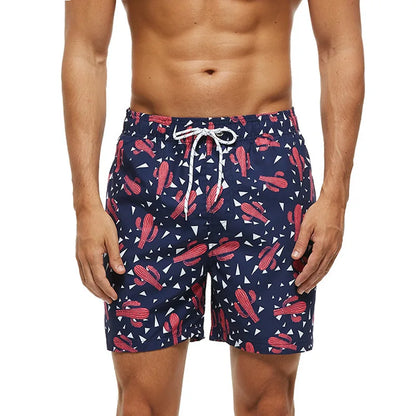 3D Print Flamingo Sports Quick-dry Breathable Men Women Pants Outdoor Casual Vacation Beach Hawaiian Sea Surfing Shorts Summer