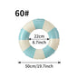 1PC Ins Style Macaron Inflatable Swimming Ring Adult Thickened Pool Float Summer Pool Party Water Toy