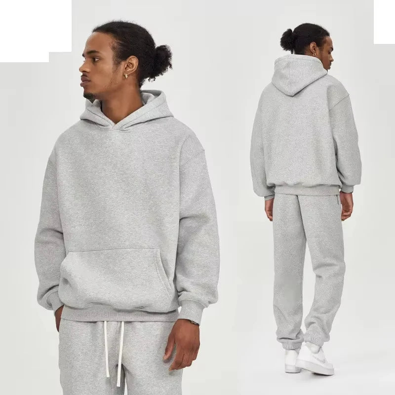 Animal Leopard 2025 Spring Autumn high-quality casual men s sportswear set printed men s hoodie two-piece set sweatshirt